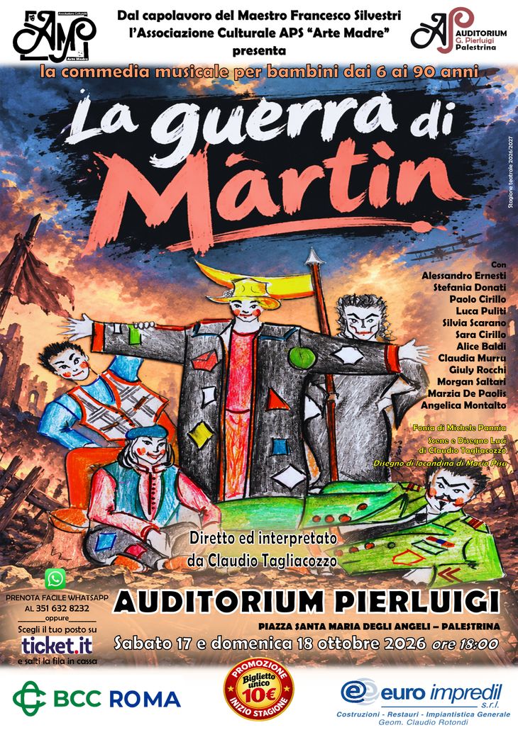 PRESTAGIONE TEATRALE - PRIMO APPUNTAMENTO